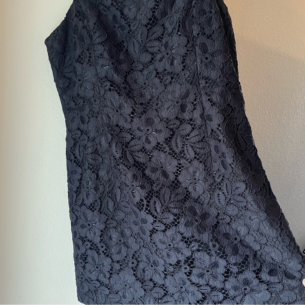 Lilly Pulitzer Maret Lace Dress Noir Size 14 - Picture 4 of 16